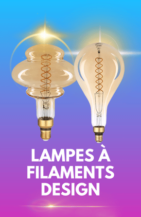 Lampes à filaments design et modernes